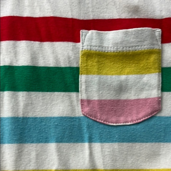 Mini Boden Colorful Striped and Popsicle Print Kids Dress - Picture 3 of 4